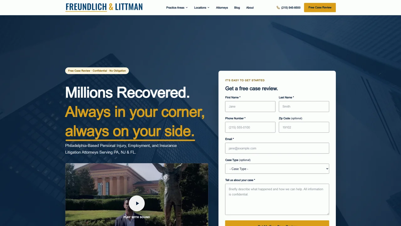 Freundlich & Littman, LLC - Philadelphia, PA office in Philadelphia, Pennsylvania