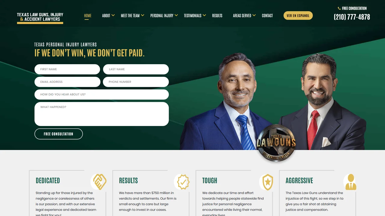 Texas Law Guns Injury and Accident Lawyers - Austin, TX office in Austin, Texas