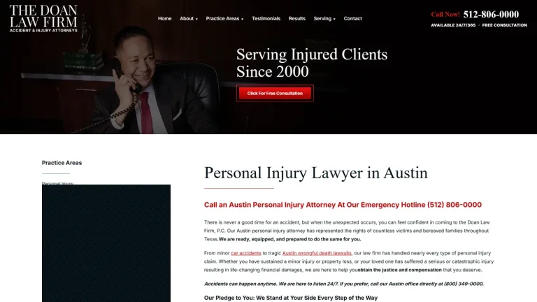 The Doan Law Firm Accident and Injury Attorneys - Austin, TX - Attorney in Austin