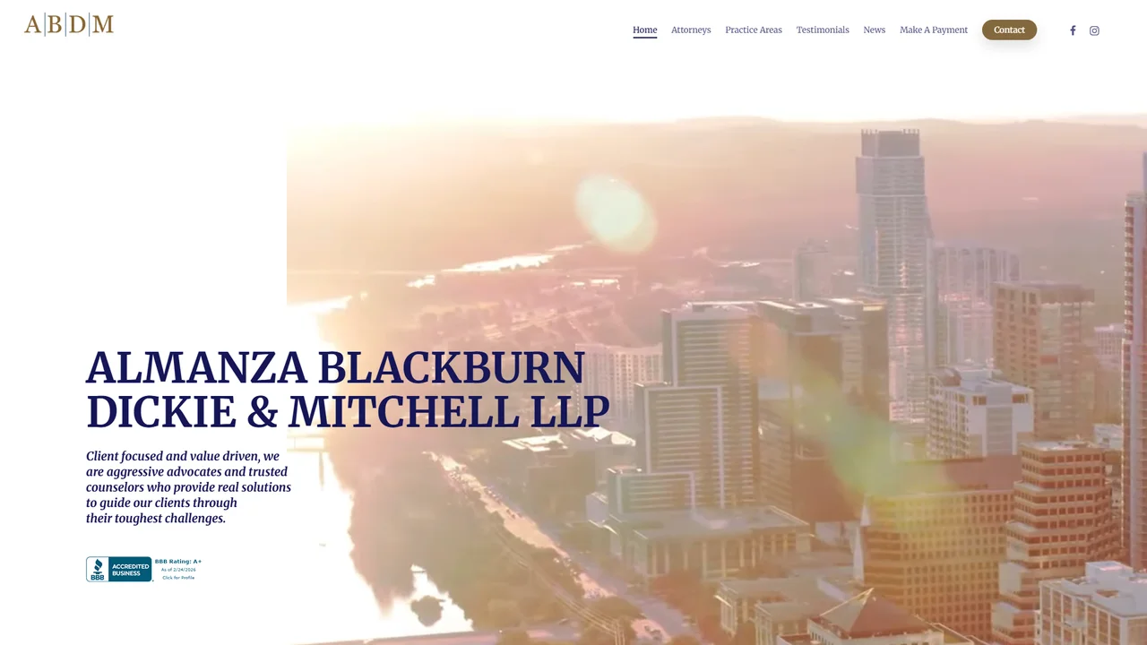 Almanza, Blackburn, Dickie & Mitchell LLP - Austin, TX office in Austin, Texas