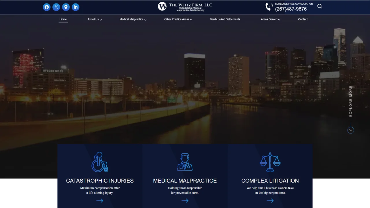 The Weitz Firm, LLC - Philadelphia, PA office in Philadelphia, Pennsylvania