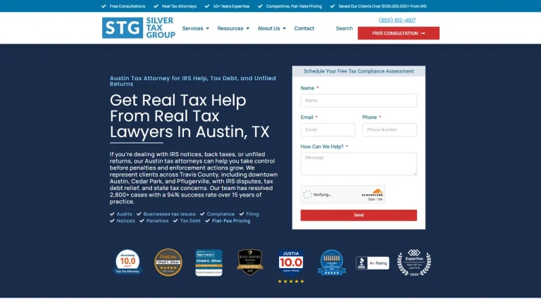 Silver Tax Group - Austin, TX - Attorney in Austin