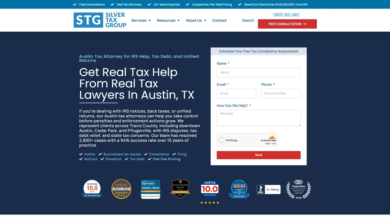 Silver Tax Group - Austin, TX office in Austin, Texas