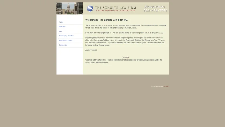 Schultz Law Firm PC - Austin, TX - Attorney in Austin