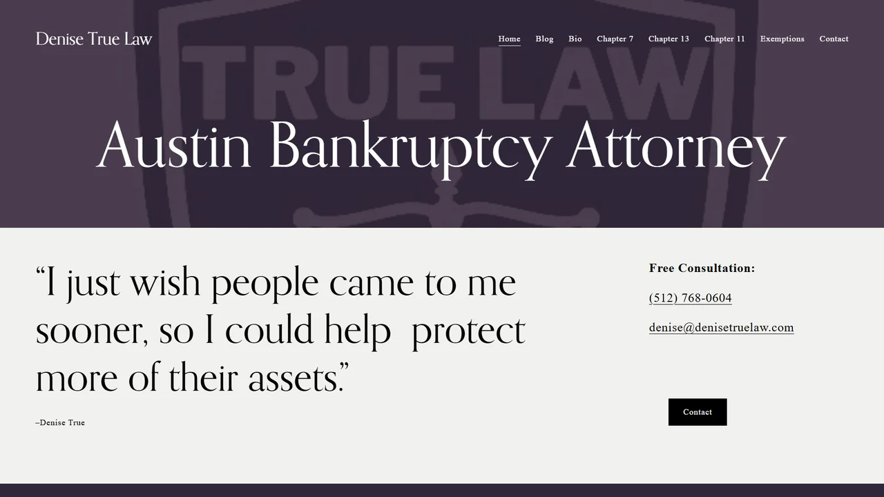 Denise True Law - Austin, TX office in Austin, Texas