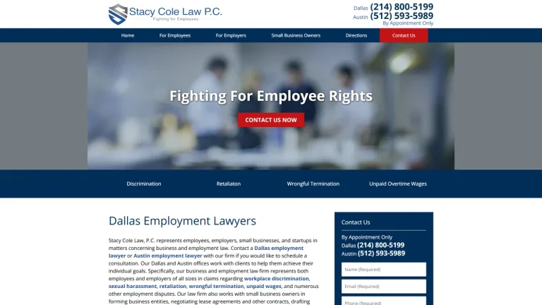 Stacy Cole Law, P.C. - Austin, TX - Attorney in Austin