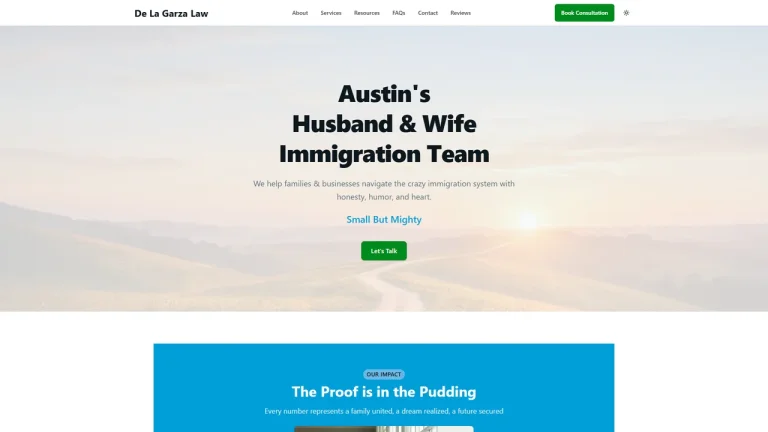 De La Garza Law, PLLC - Austin, TX - Attorney in Austin