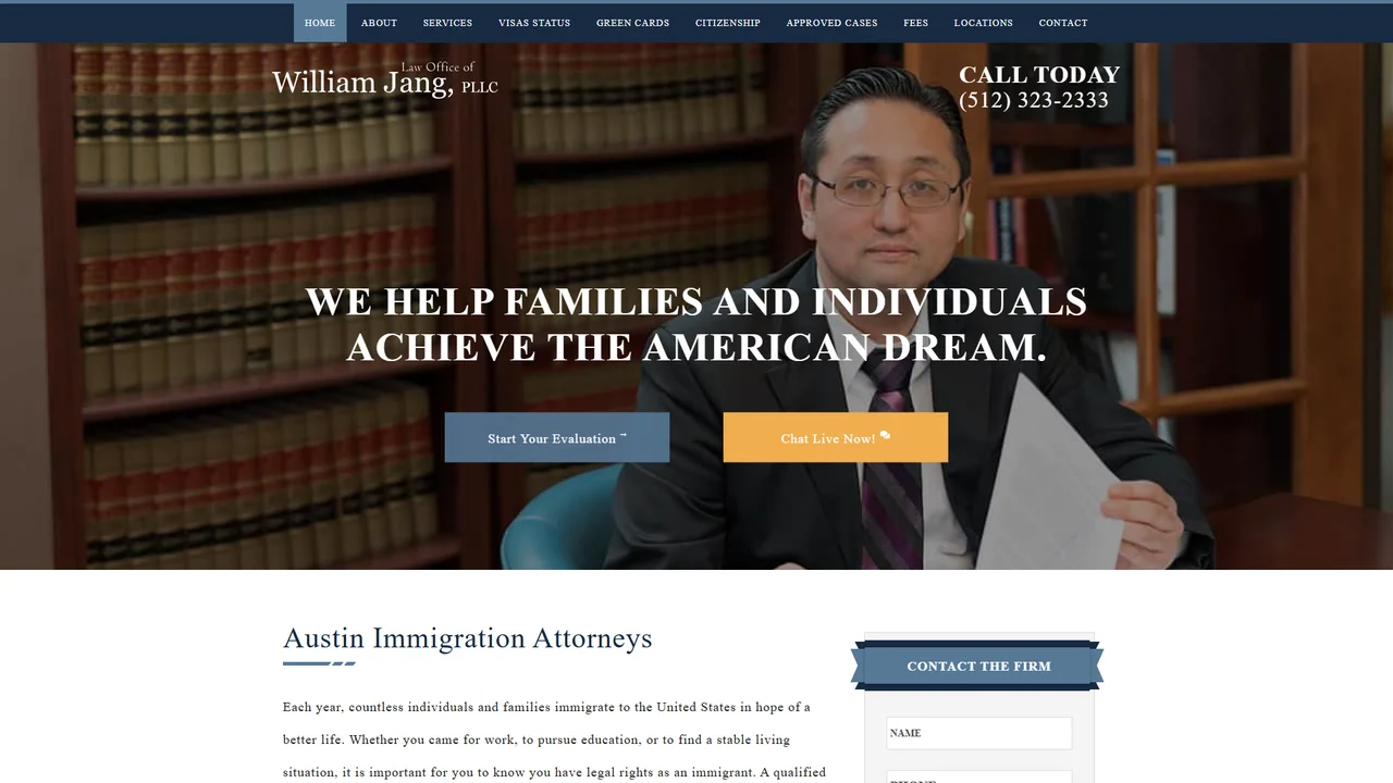 Law Office of William Jang, PLLC - Austin, TX office in Austin, Texas