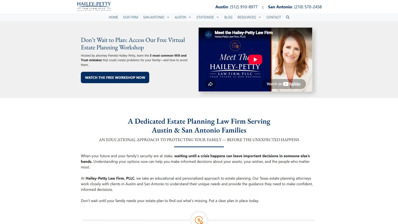 Hailey-Petty Law Firm, PLLC - Austin, TX office in Austin, Texas