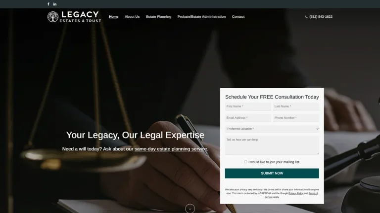 Legacy Estates & Trust - Austin, TX - Attorney in Austin