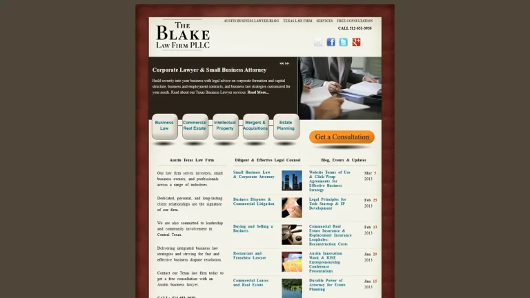 The Blake Law Firm, PLLC - Austin, TX - Attorney in Austin