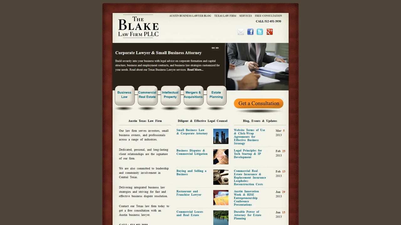 The Blake Law Firm, PLLC - Austin, TX office in Austin, Texas