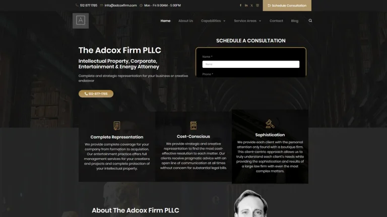 The Adcox Firm PLLC - Austin, TX - Attorney in Austin