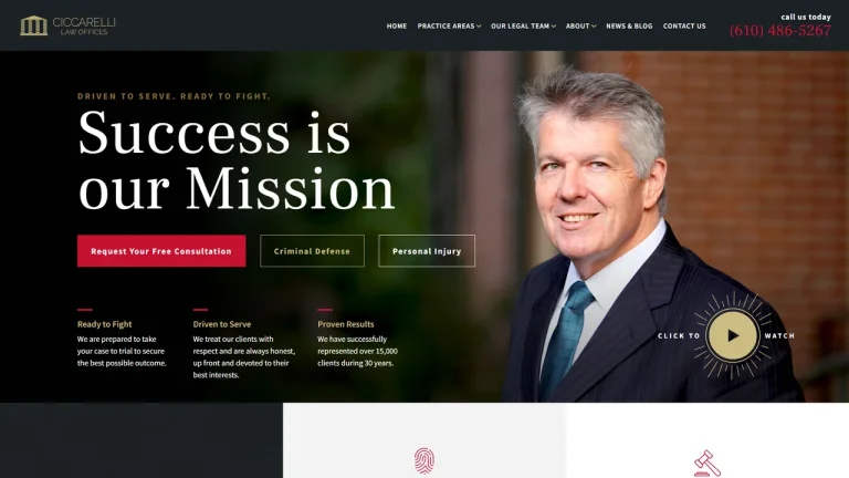 Ciccarelli Law Offices - Philadelphia, PA - Attorney in Philadelphia