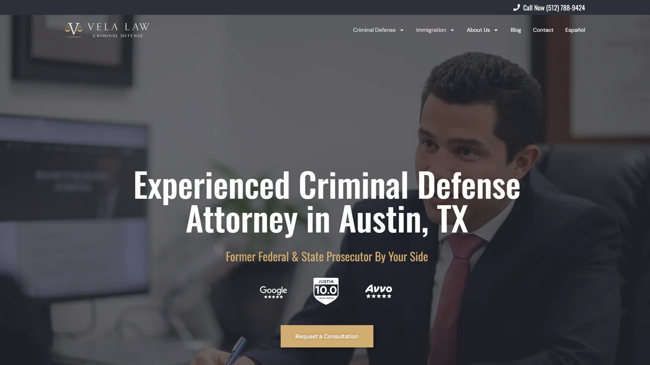 Law Office of Jorge Vela - Austin, TX office in Austin, Texas