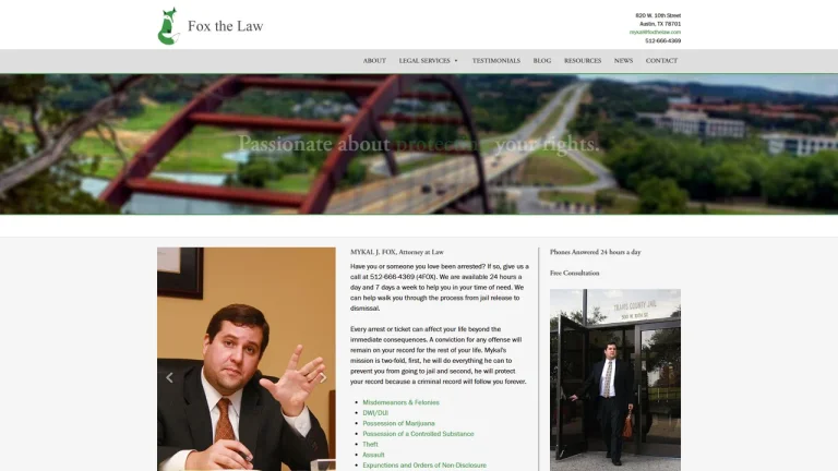 Mykal J. Fox, Attorney at Law - Austin, TX - Attorney in Austin
