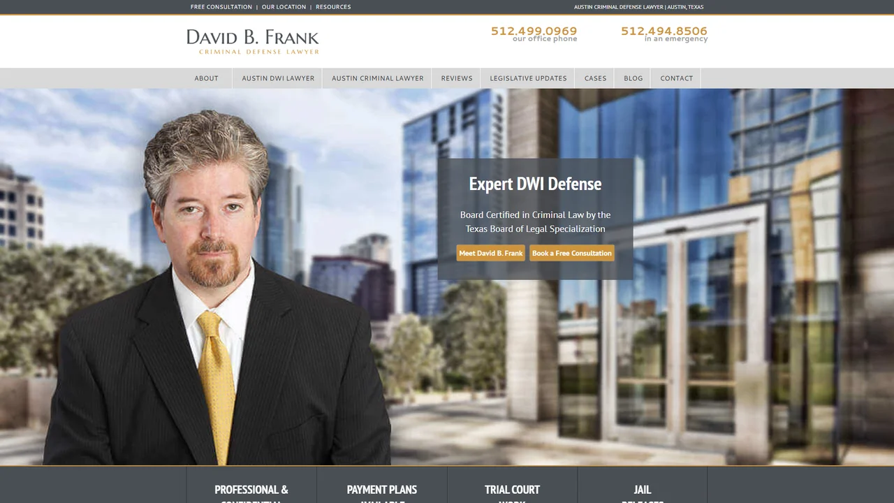 David B. Frank - Austin, TX office in Austin, Texas