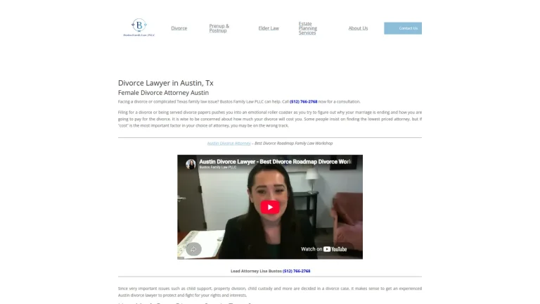Bustos Family Law PLLC - Austin, TX - Attorney in Austin