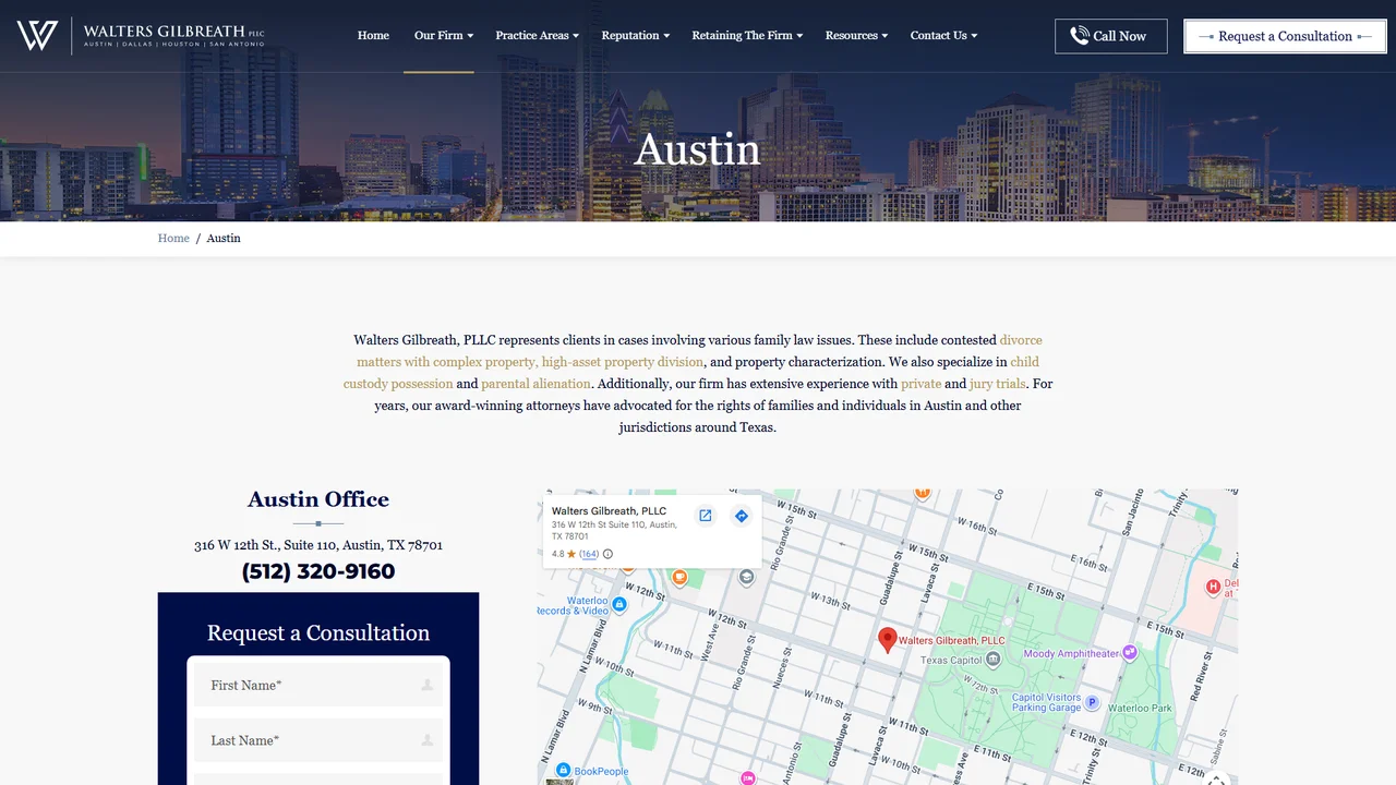 Walters Gilbreath, PLLC - Austin, TX office in Austin, Texas