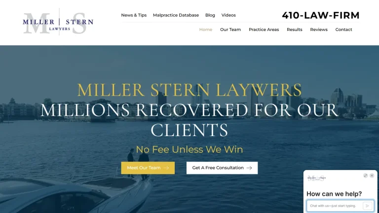 Miller | Stern Lawyers - Baltimore, MD - Attorney in Baltimore