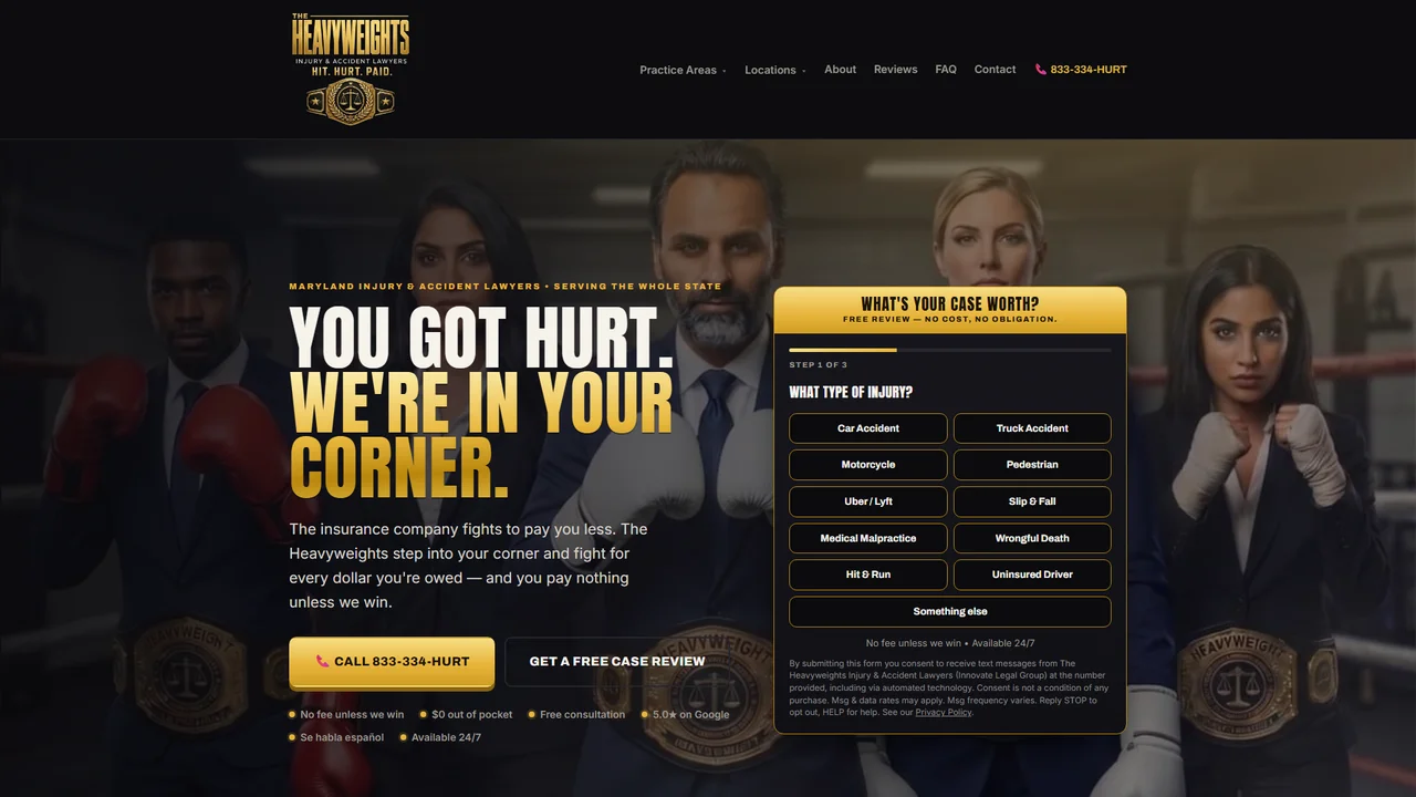 Innovate Injury and Accident Lawyers - Baltimore, MD office in Baltimore, Maryland