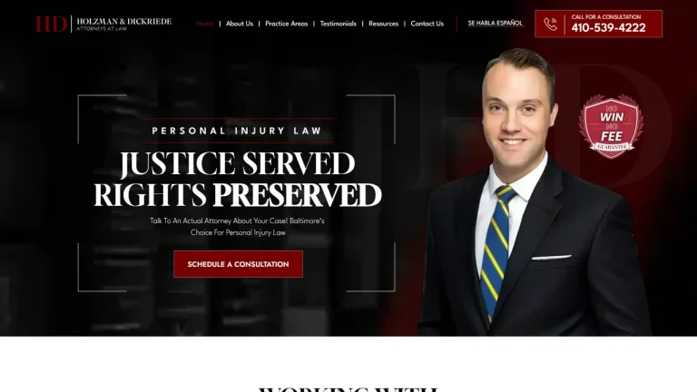 Holzman & Dickriede Attorneys at Law - Baltimore, MD - Attorney in Baltimore
