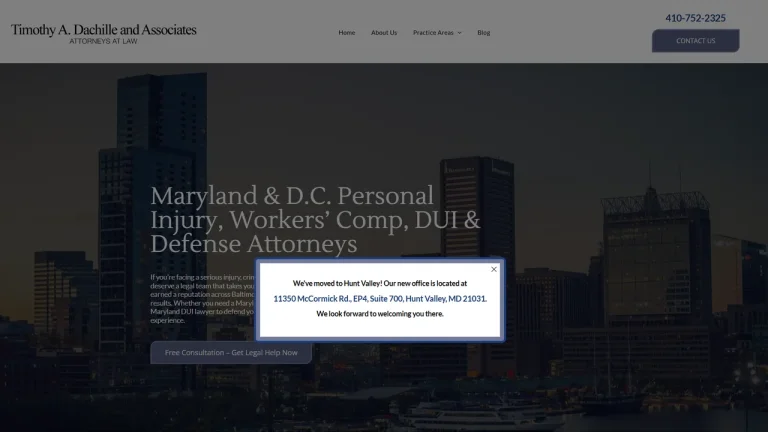 Timothy A Dachille & Associates - Baltimore, MD - Attorney in Baltimore