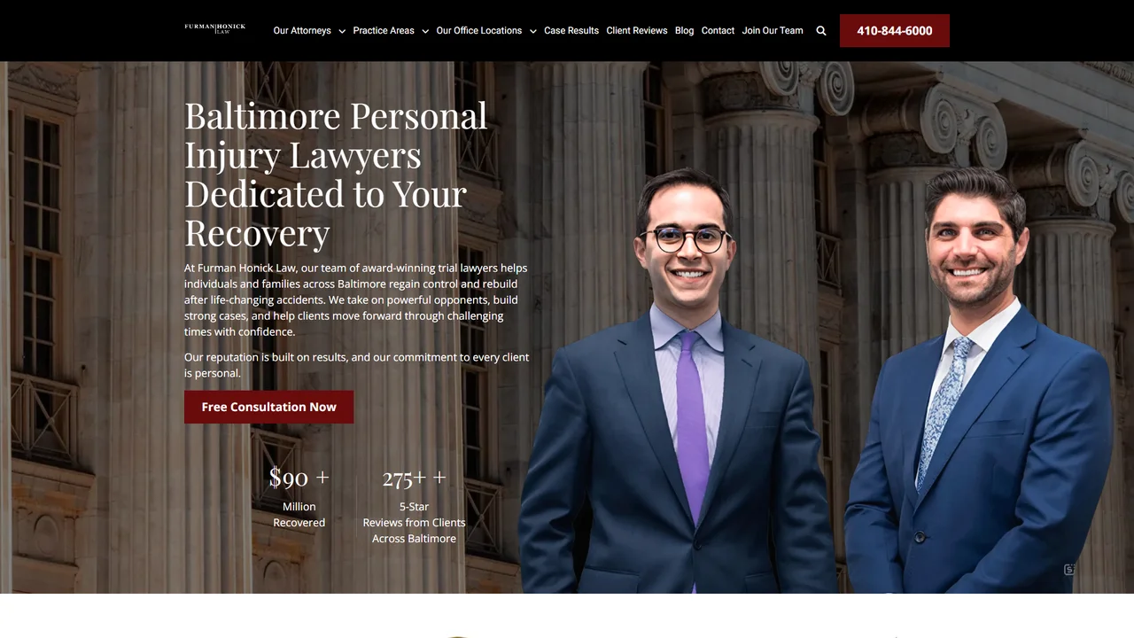 Furman | Honick Law - Baltimore, MD office in Baltimore, Maryland