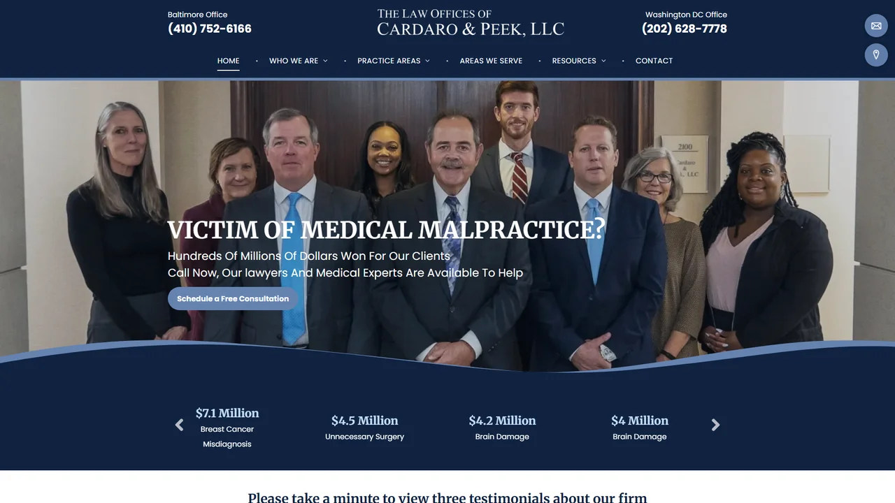 Cardaro & Peek, LLC - Baltimore, MD office in Baltimore, Maryland