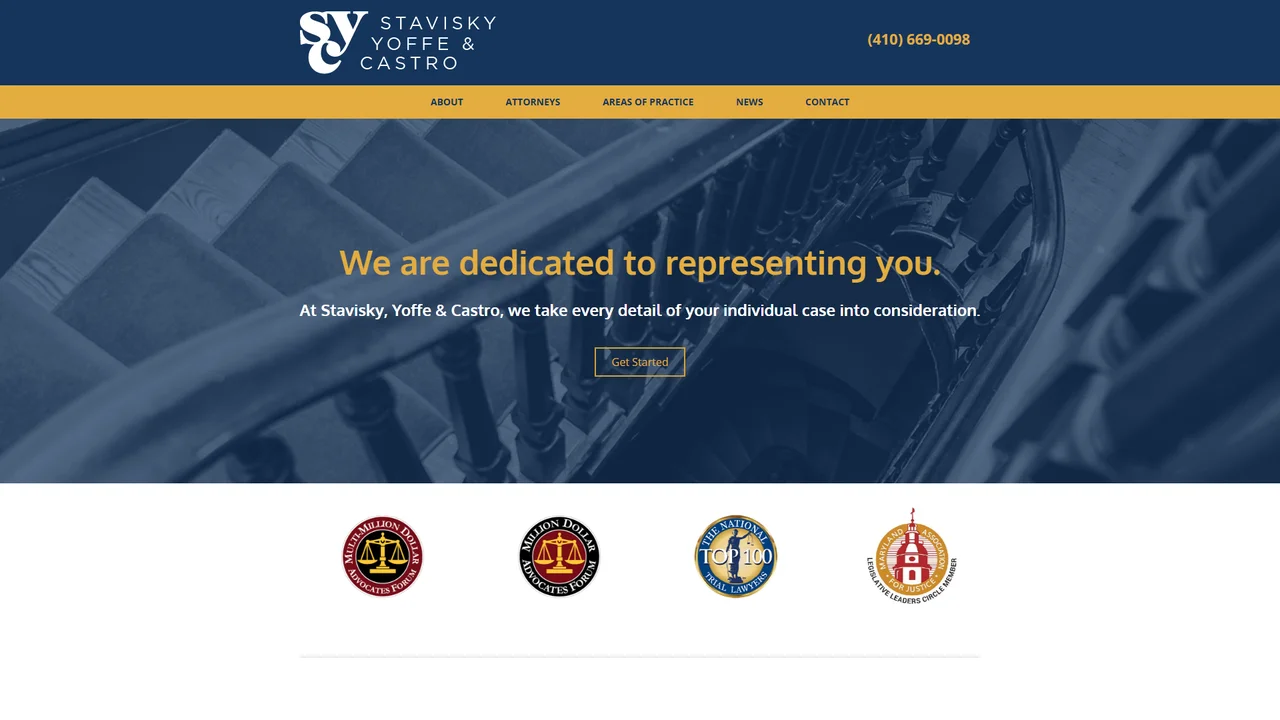 Stavisky, Yoffe & Castro, P.A. - Baltimore, MD office in Baltimore, Maryland