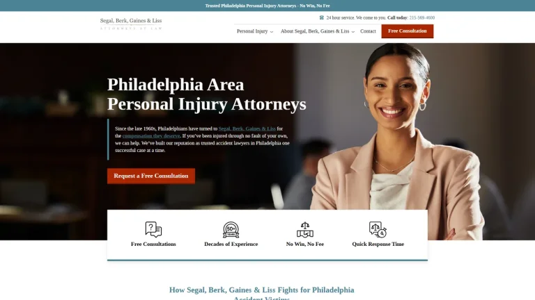 Segal Berk Gaines & Liss - Philadelphia, PA - Attorney in Philadelphia