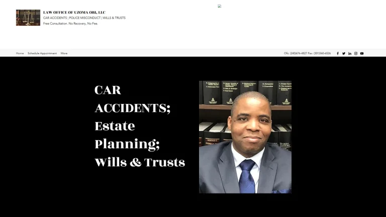 LAW OFFICE OF UZOMA OBI, LLC - Baltimore, MD - Attorney in Baltimore