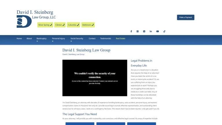 David I. Steinberg Law Group, LLC - Baltimore, MD - Attorney in Baltimore