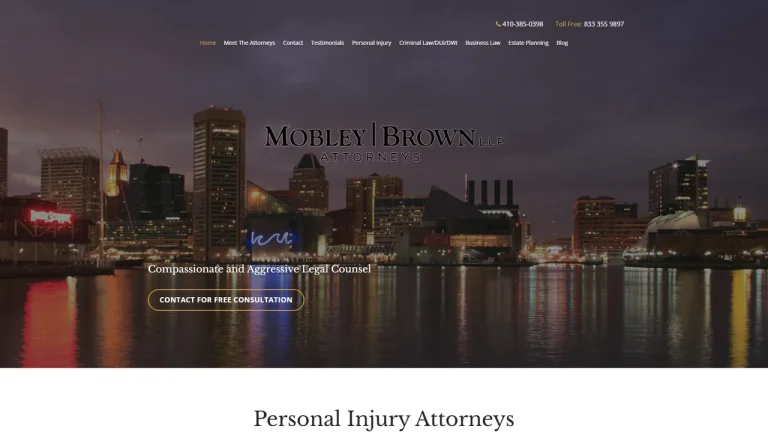 Mobley & Brown, LLP - Baltimore, MD - Attorney in Baltimore