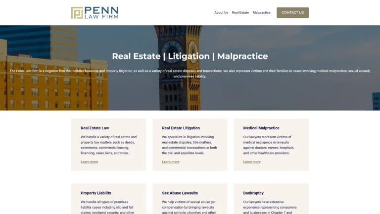 Penn Law Firm, LLC - Baltimore, MD - Attorney in Baltimore