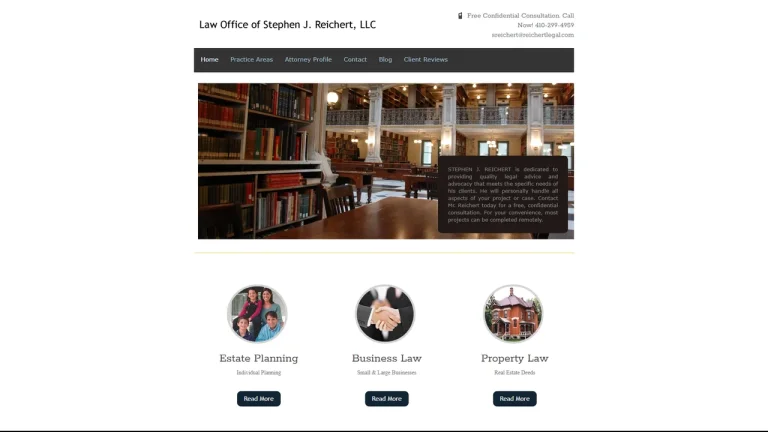 Law Office of Stephen J. Reichert LLC - Baltimore, MD - Attorney in Baltimore