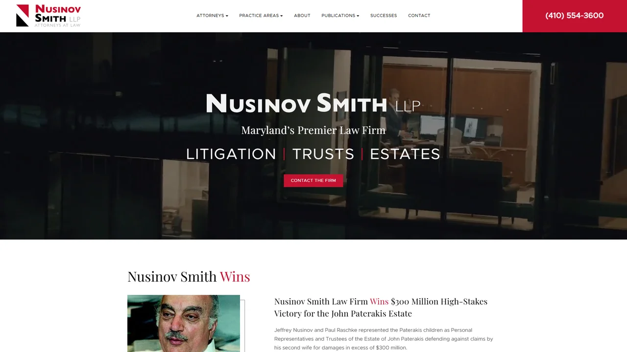 Nusinov Smith, LLP - Baltimore, MD office in Baltimore, Maryland