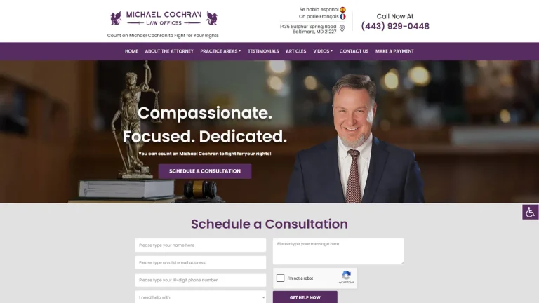 Michael Cochran Law Offices - Baltimore, MD - Attorney in Baltimore