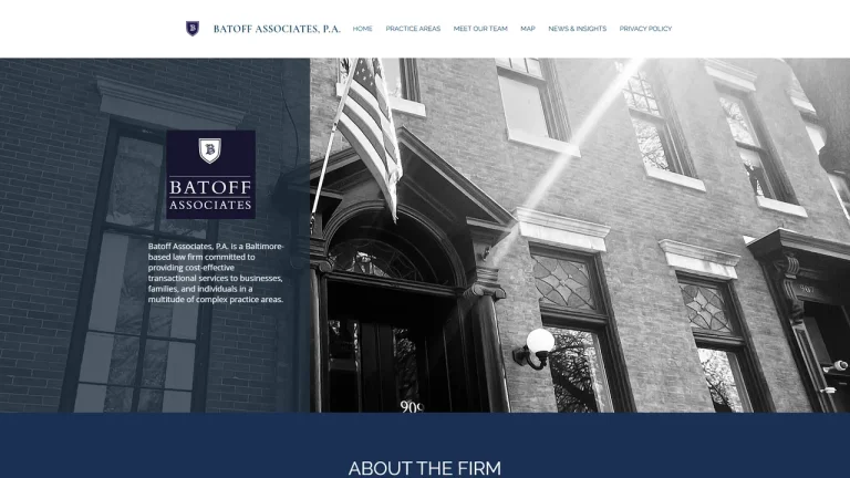 Batoff Associates P.A. - Baltimore, MD - Attorney in Baltimore
