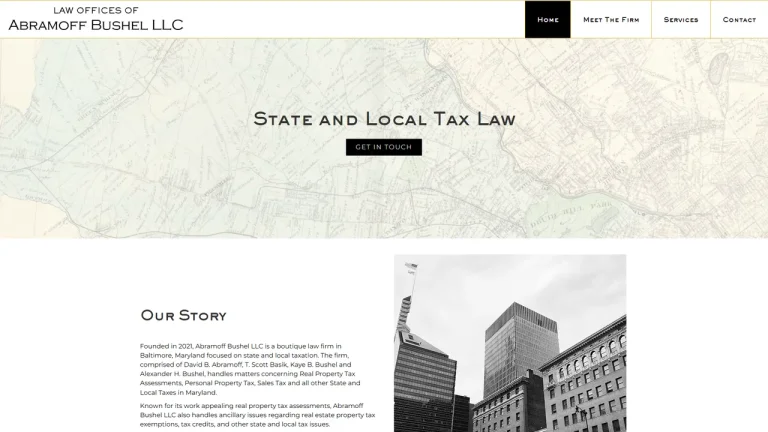 Abramoff Bushel LLC - Baltimore, MD - Attorney in Baltimore