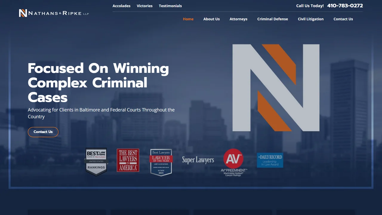 Nathans & Ripke LLP - Baltimore, MD office in Baltimore, Maryland