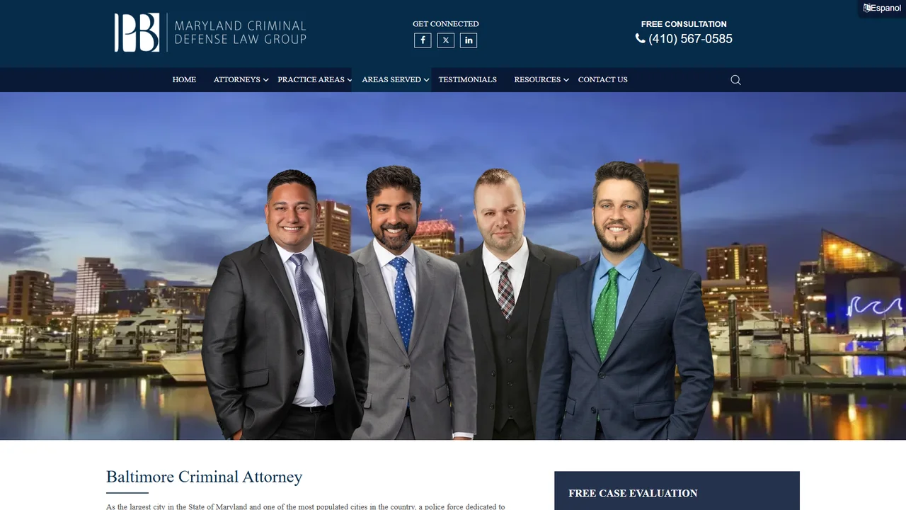 Maryland Criminal Defense Law Group - Baltimore, MD office in Baltimore, Maryland