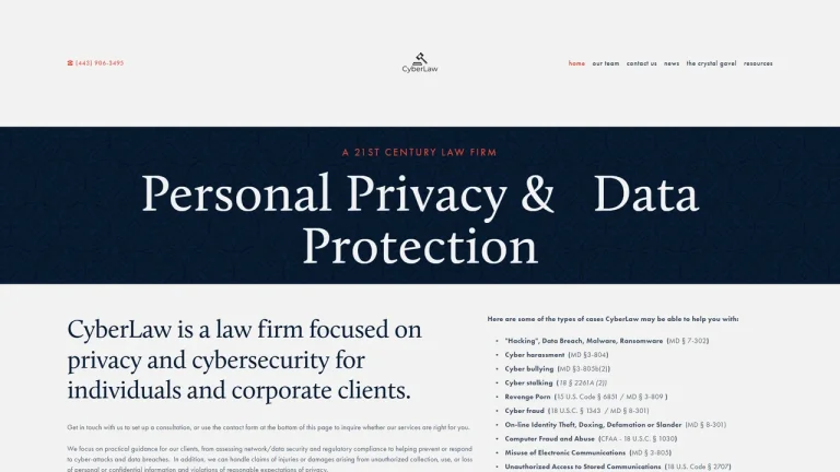 The CyberLaw Group - Baltimore, MD - Attorney in Baltimore