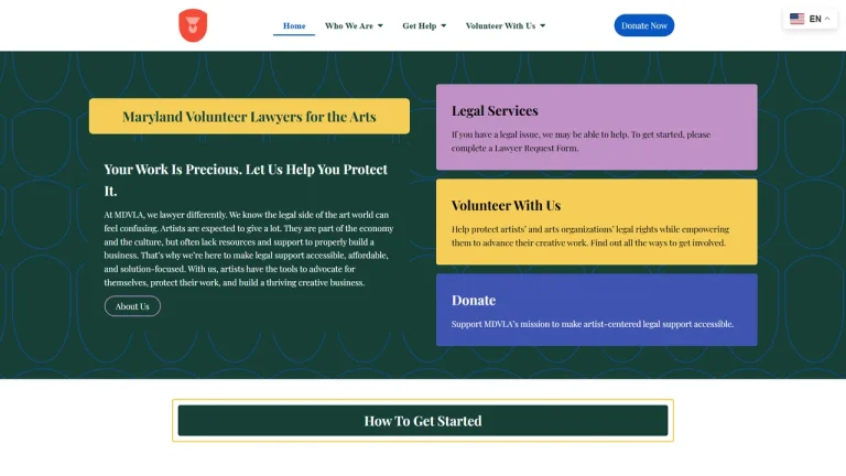 Maryland Volunteer Lawyers for the Arts - Baltimore, MD - Attorney in Baltimore