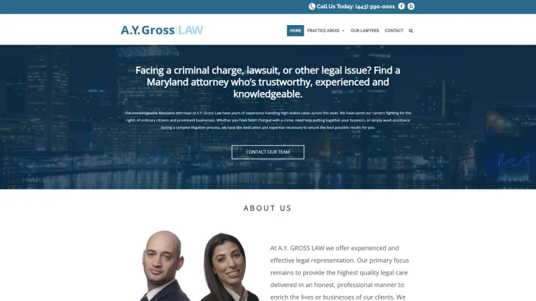 A.Y. Gross Law, LLC - Baltimore, MD - Attorney in Baltimore