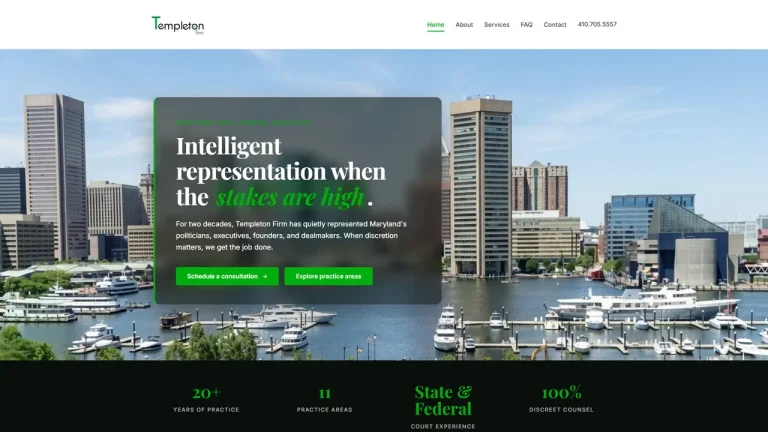TEMPLETON LAW OFFICES - Baltimore, MD - Attorney in Baltimore