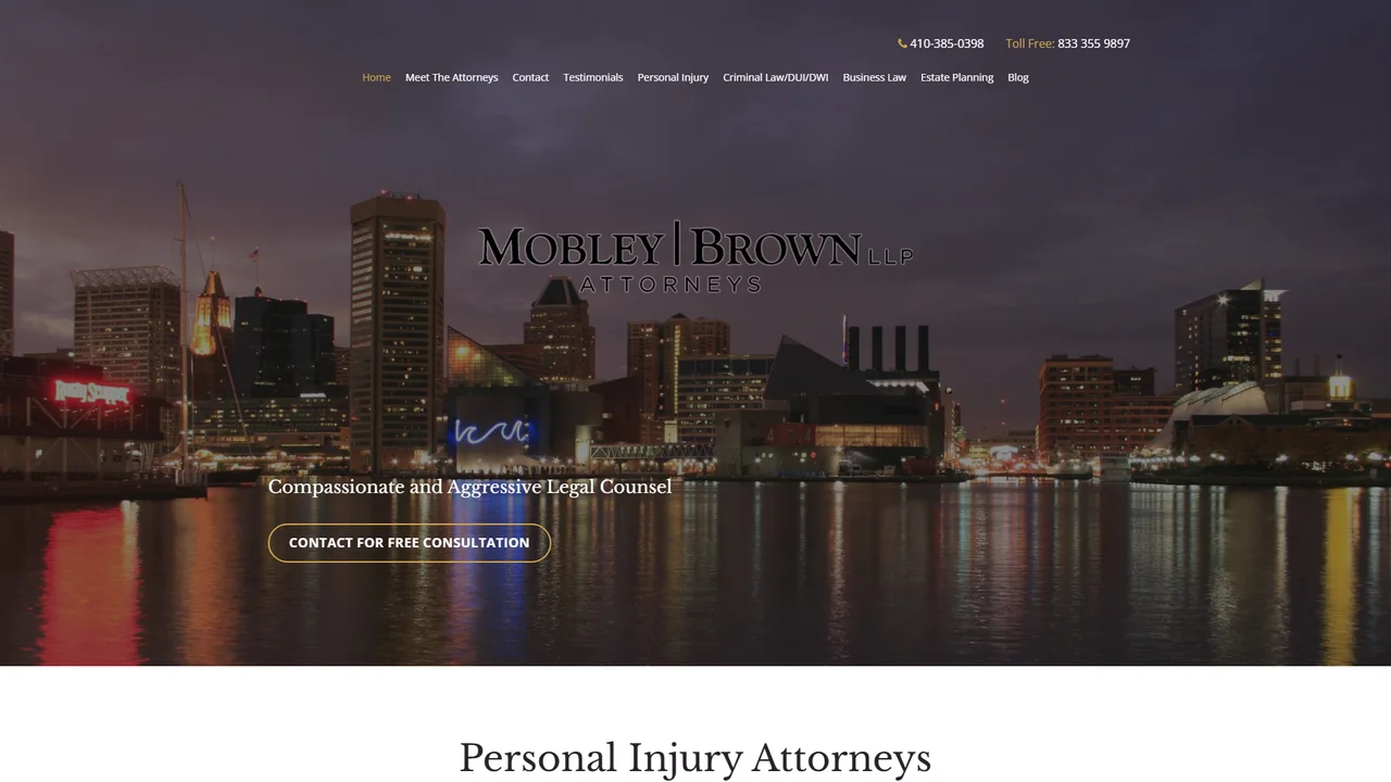 Mobley and Brown LLP - Baltimore, MD office in Baltimore, Maryland