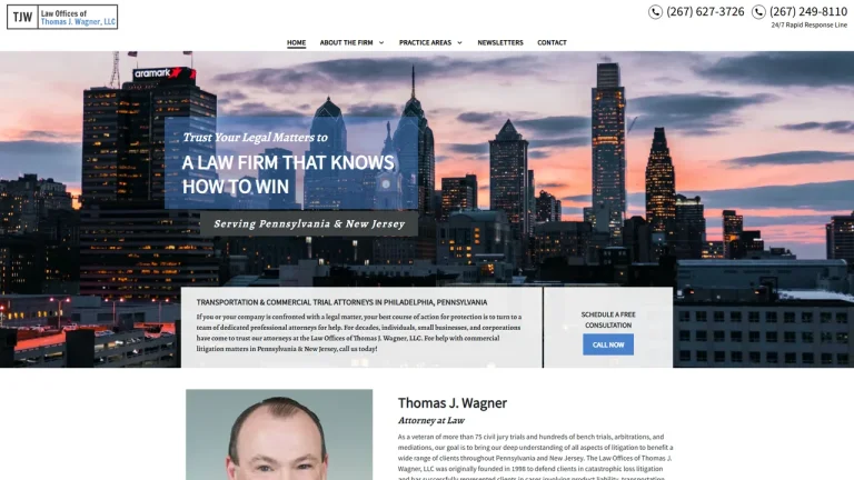 Law Offices of Thomas J. Wagner, LLC - Philadelphia, PA - Attorney in Philadelphia