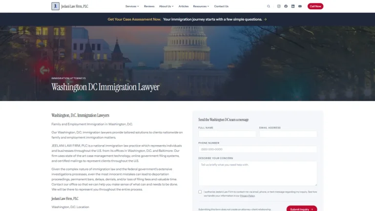 JEELANI LAW FIRM, PLC - Baltimore, MD - Attorney in Baltimore