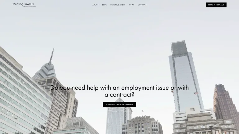 Mensing Law LLC - Philadelphia, PA - Attorney in Philadelphia